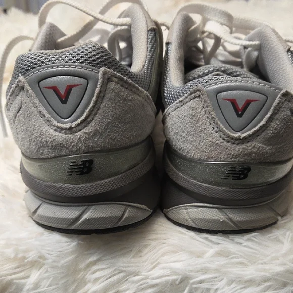 New Balance Gray Athletic Shoes - Picture 4 of 6